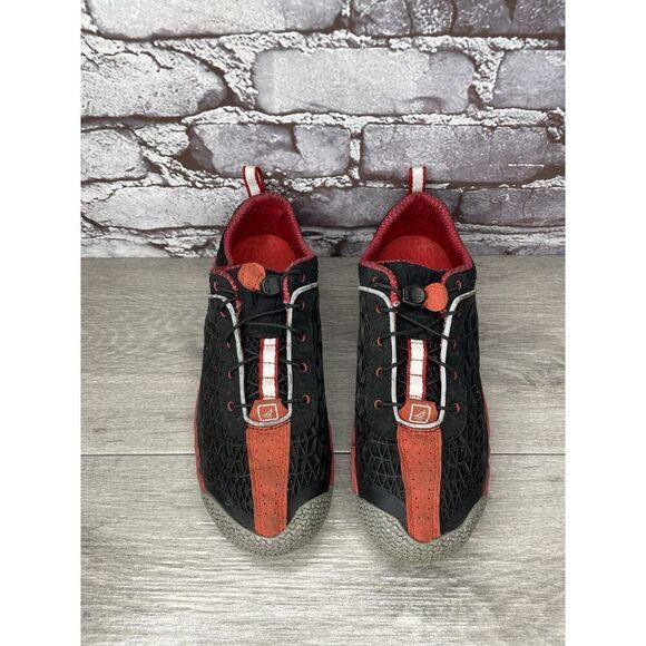 Sperry Top-Sider Searacer Plus GripX3 Black Red Synthetic Shoes Women 8M US/39EU - Picture 11 of 16